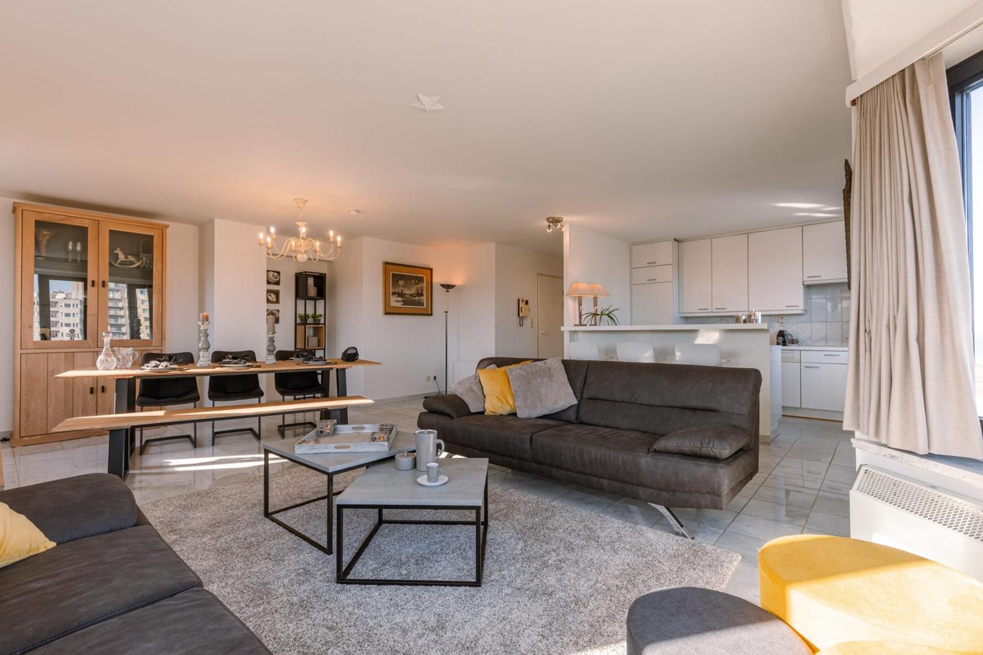 Huswell - Spacious & Modern Sea View Apartment With Garage 奥斯滕德 外观 照片